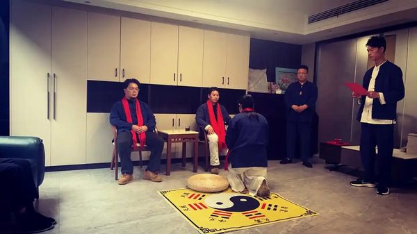 外门弟子入门皈依法会